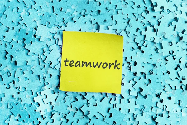 Teamwork word — Stock Photo, Image