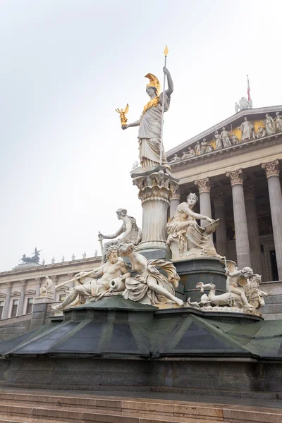 Αυστριακό Κοινοβούλιο, Βιέννη, Αυστρία — Φωτογραφία Αρχείου