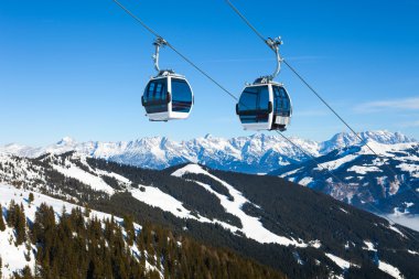 Teleferik gidiş için schmitten