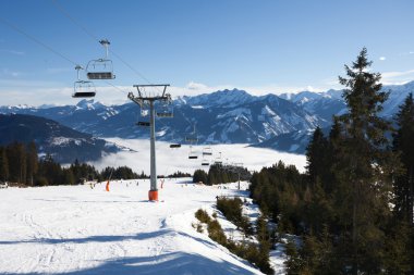 Teleferik gidiş için schmitten