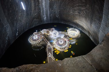 turda yeraltı Gölü tuz madeni