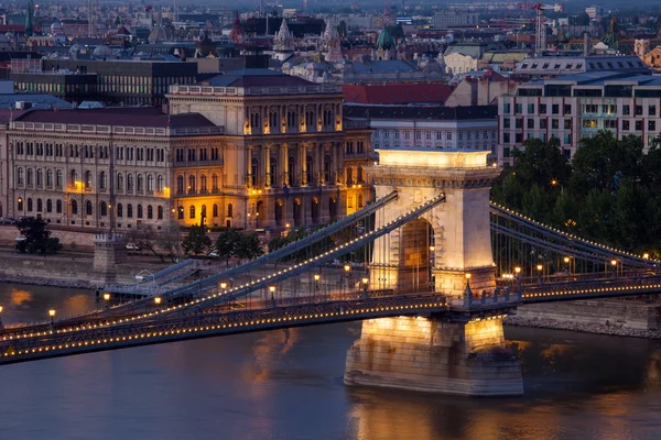 Budapest amanecer paisaje urbano —  Fotos de Stock