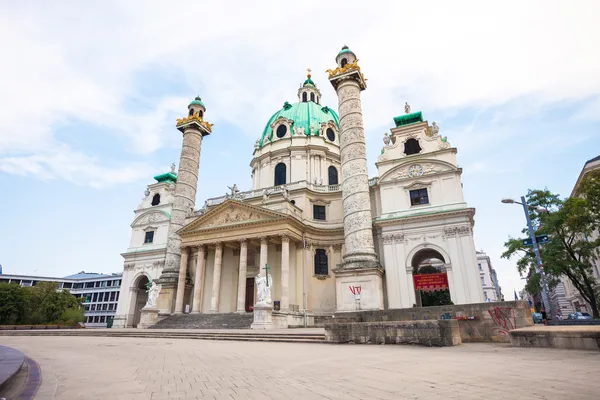 St. Charles's Church in Vienna — Stock Photo, Image
