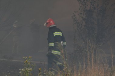 İtfaiye departmanı içinde hareket
