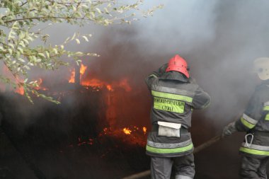 İtfaiye departmanı içinde hareket