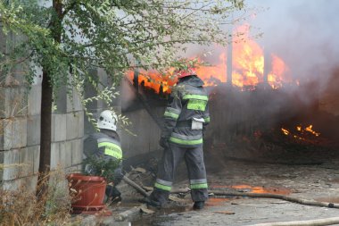 İtfaiye departmanı içinde hareket