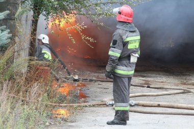 İtfaiye departmanı içinde hareket