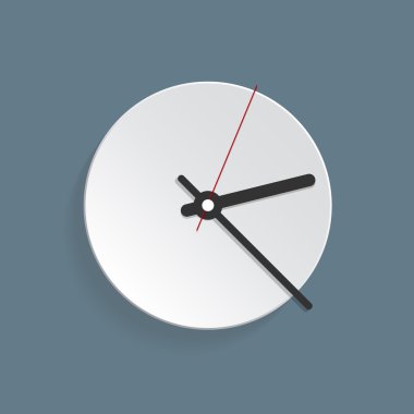 Saat yüzü. vektör. zamanını ayarlamak.