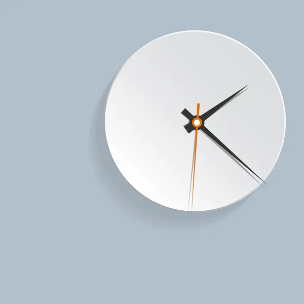 Le visage de l'horloge. Vecteur. Configurez votre temps . — Image vectorielle