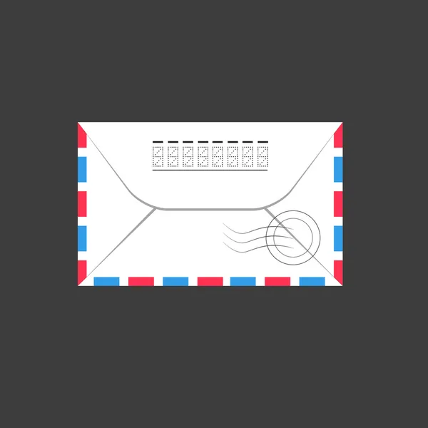 Envelope. Ilustração vetorial — Vetor de Stock