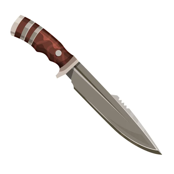 Punhal de faca, canivete ou espada suja csgo — Vetor de Stock