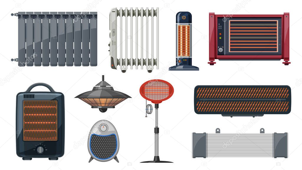 Heaters, radiators and air heating appliances