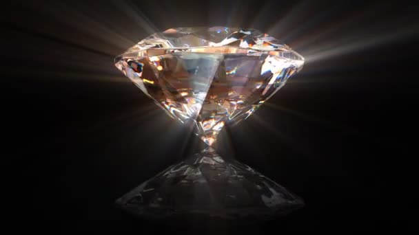 Gyönyörű forgó gyémánt