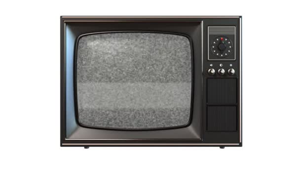 Antiguo Tv — Vídeos de Stock