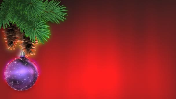 Christmas background — Stock Video