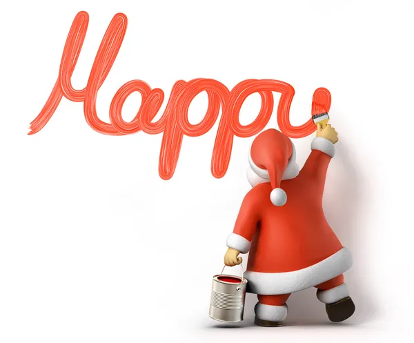 mutlu yeni yıl Noel Baba yazıyor