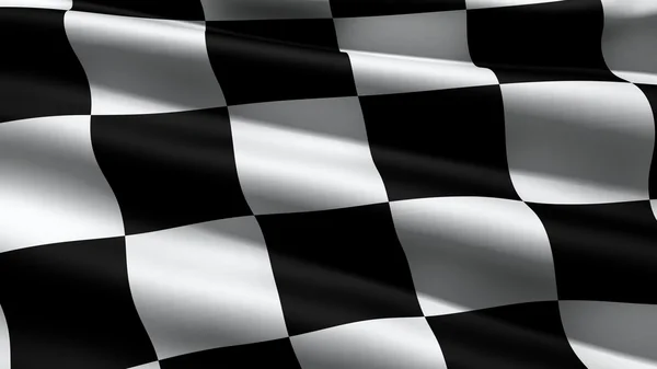 Bandera de carrera Imagen de archivo