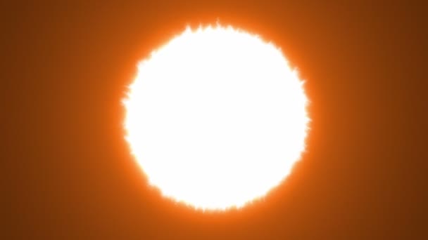 Le Soleil, animation en boucle sans couture 