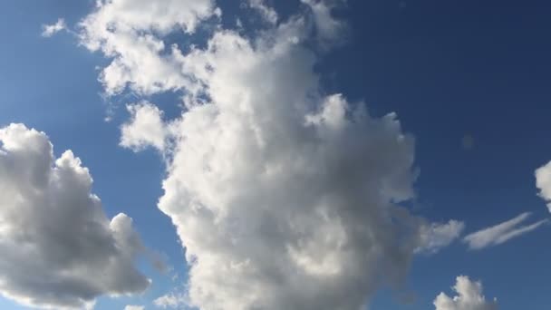 Courir nuages fond, time-lapse 