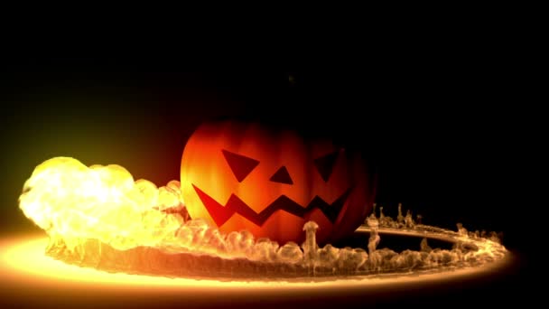 Intro Halloween, animação 3D, full HD — Vídeo de Stock