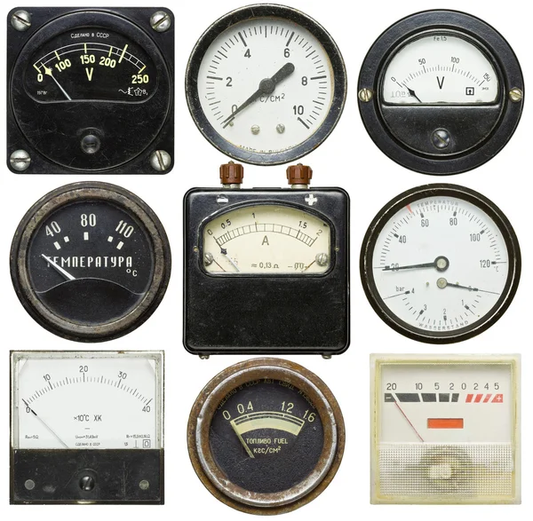 Old gauges — Stock Photo, Image