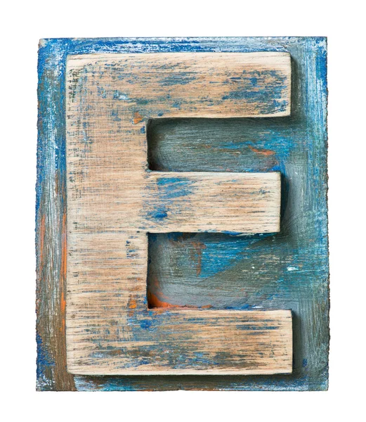 Holzbuchstaben — Stockfoto