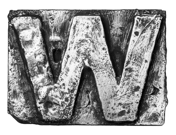 Metal letter — Stock Photo, Image