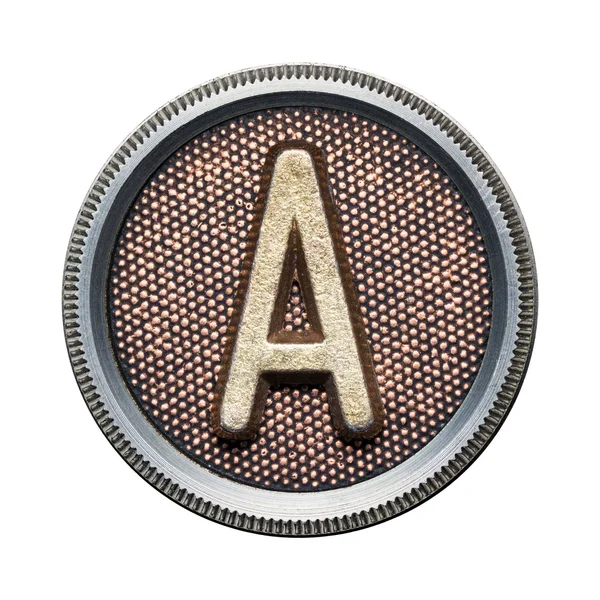 Tlačítko abeceda — Stock fotografie