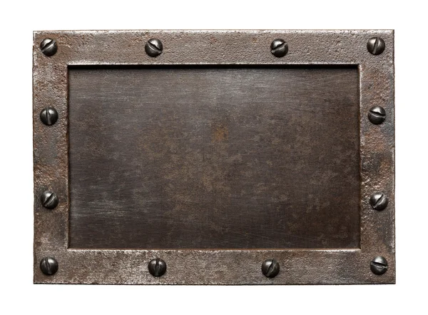 Metal plate — Stock Photo, Image