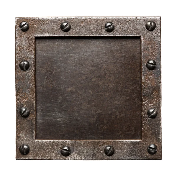 Placă metalică — Fotografie, imagine de stoc