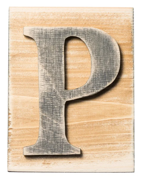 木製アルファベット — ストック写真