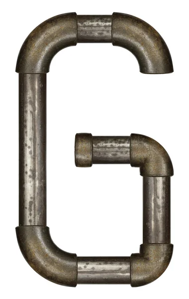 Pipe letter — Stock Photo, Image