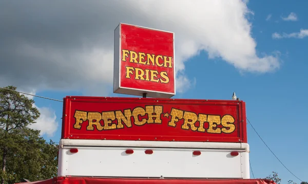 Frites françaises signe — Photo