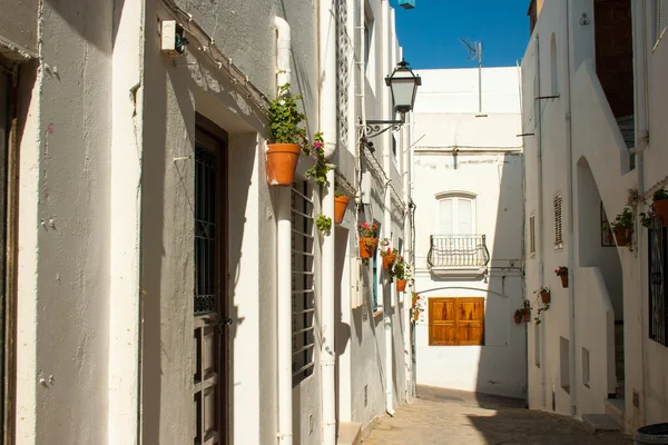 Alley in Mojacar spain — Stock Photo, Image