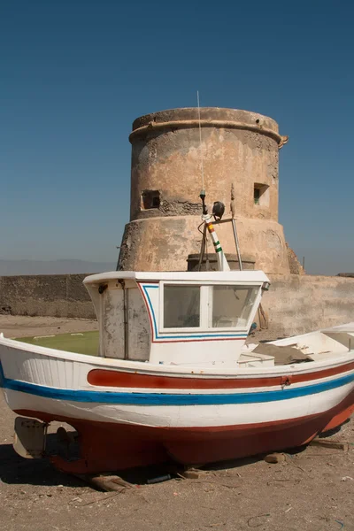 SAN MIGUEL OF CABO DE GATA Watchtower — Stock Photo, Image