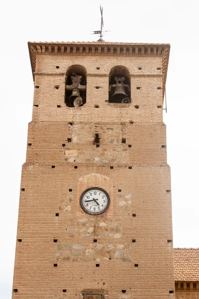 Clock tower in tabernas — Stock Photo, Image