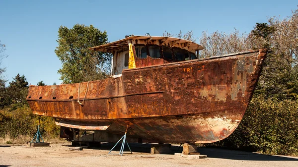 Barco oxidado — Foto de Stock