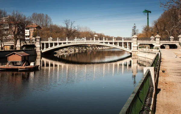 Bridge in Madrid — Stock Photo, Image