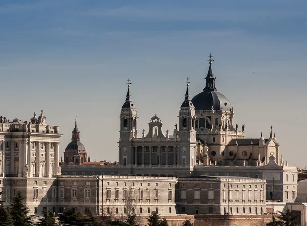 Katedralen madrid — Stockfoto