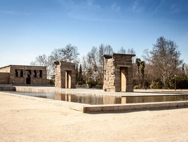 Chrám debod madrid — Stock fotografie