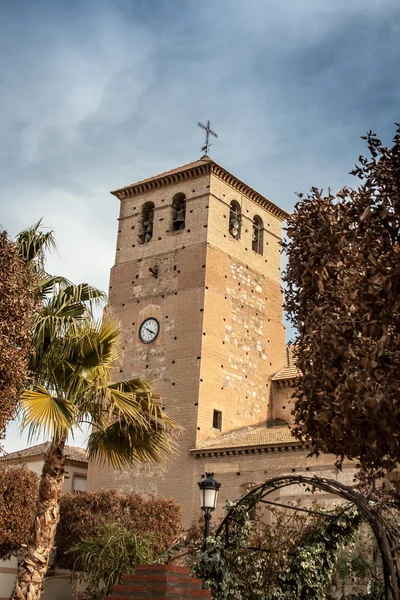 Башня церкви в Испании — стоковое фото