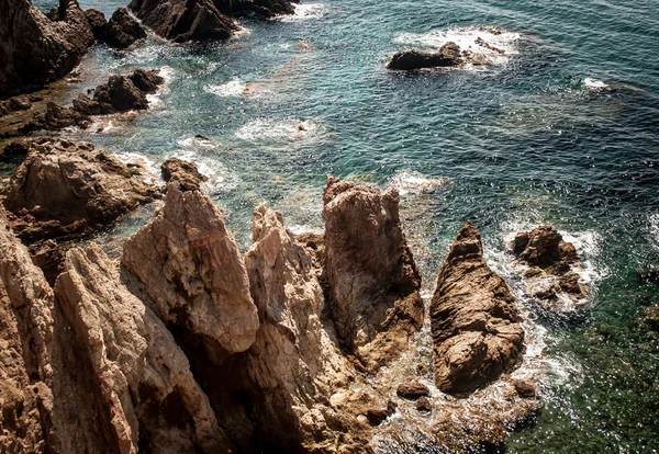 Βράχια του cabo de gata — Φωτογραφία Αρχείου