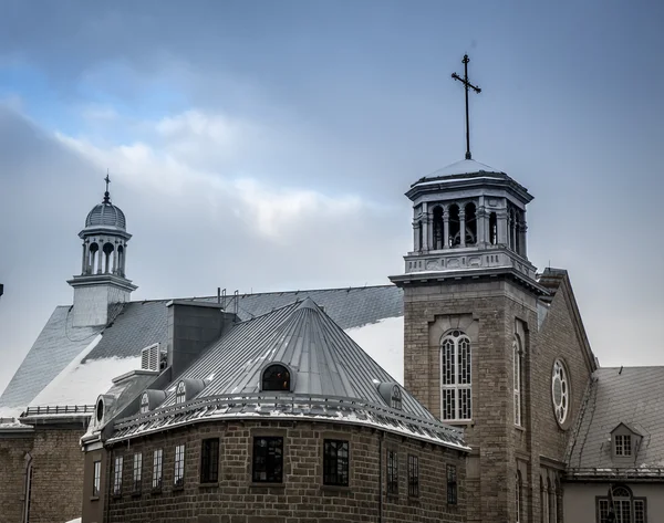 Church quebec city — Stock Photo, Image