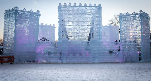 Castillo de hielo — Foto de Stock