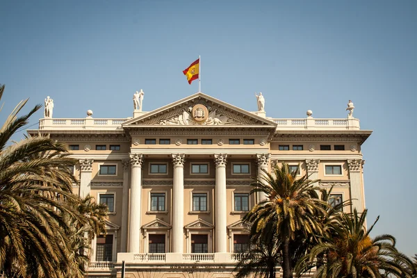 Rząd budynku barcelona — Zdjęcie stockowe