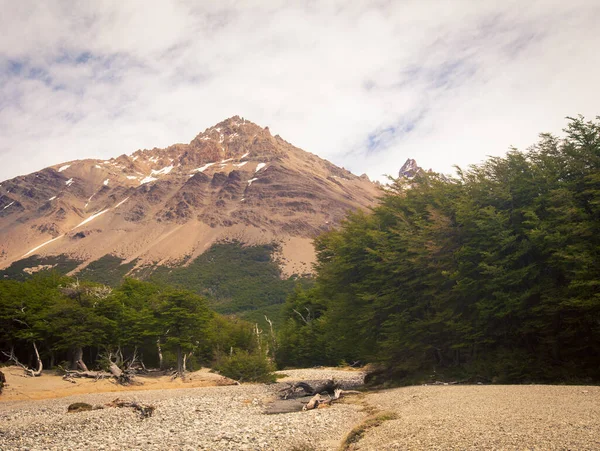 Hiking Trail Patagonia Argentina — Stok Foto