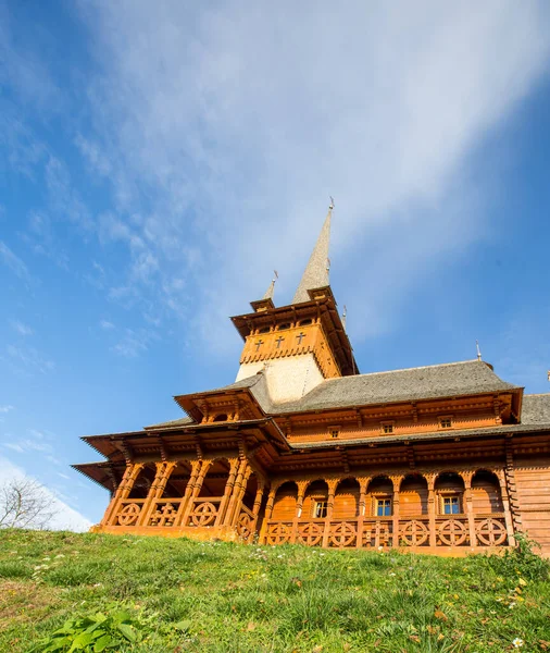 Wooden Orthodox Church Romania — ストック写真