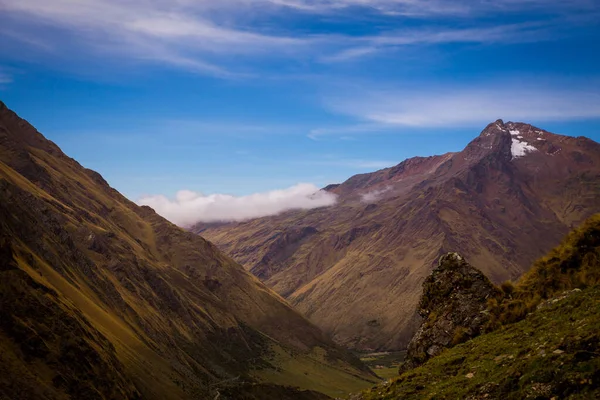 Valley Andes Mountains Peru — Foto Stock