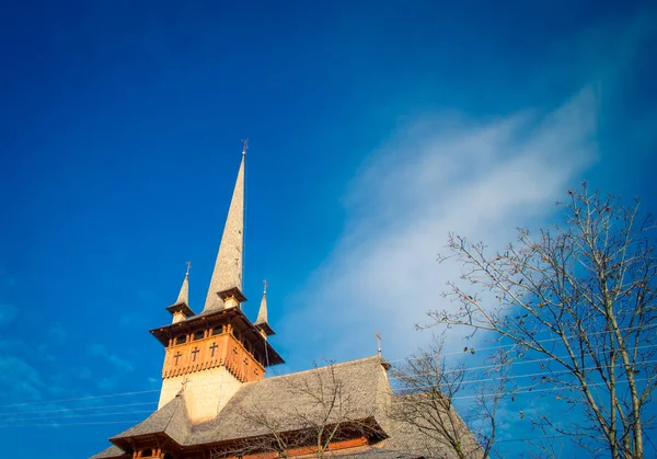 Clocher Une Église Roumanie — Photo