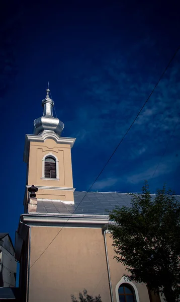 Iglesia Campanario Sighetu Marmatiei — Foto de Stock